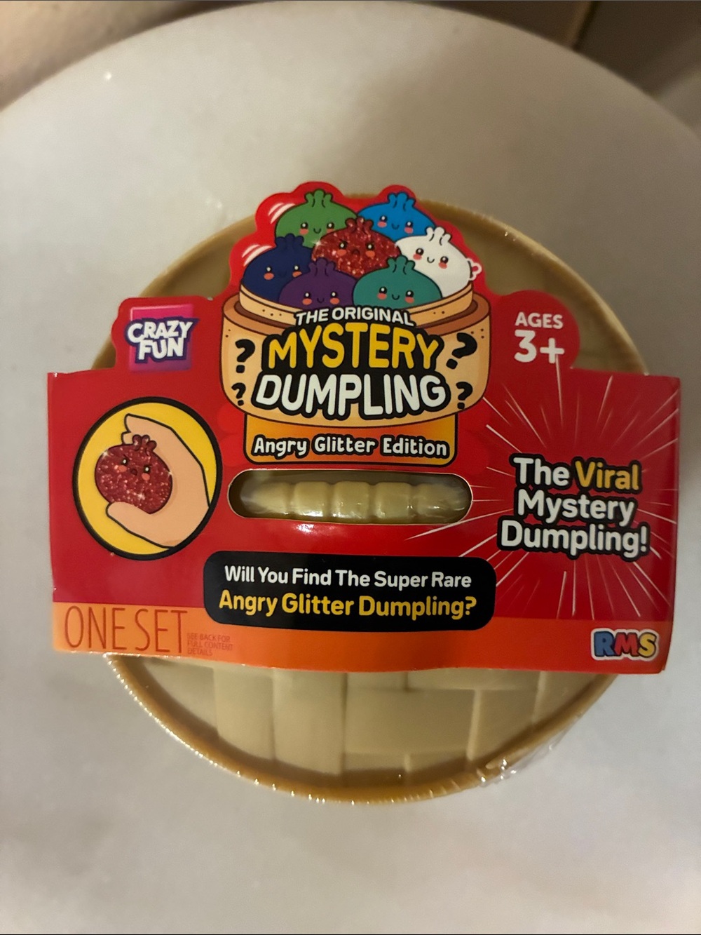 Mystery Dumpling Angry Glitter Edition